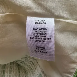 Anthropologie Maison d’ Amelie Linen Blend Crop Top thumbnail 7