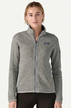 Patagonia | Women's Full Zip Fleece Jacket Gray Heather Better Sweater, Size XS thumbnail 1