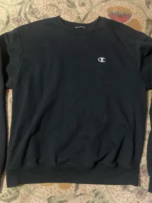 Black Champion Crewneck thumbnail 2