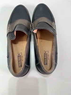 Pikolinos Shoes Aldaya Leather Penny Loafers Women 10.5 (41) Black Colorway thumbnail 8