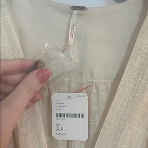 NWT Free People Love of My Life Midi Dress Lemon Sz XS thumbnail 2