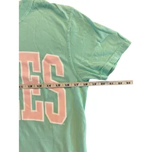 Comfort Colors NOLES Mint Green Pink Graphic Women’s Small FSU Seminoles Shirt thumbnail 6