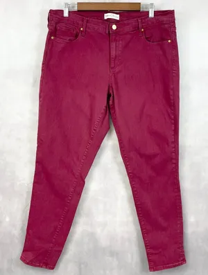 Gap‎ Women True Skinny Jeans 33R Streetwear Clean Girl Minimalist Denim Indie thumbnail 1