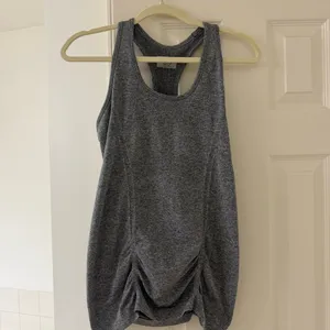 Athleta Track Tank Top Racerback Gray Women Small thumbnail 4