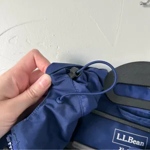 L.L. Bean H2OFF Raincoat PrimaLoft Lined Blue Size XL Windproof Waterproof thumbnail 9