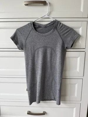 Lululemon grey short sleeve swiftly tech thumbnail 2