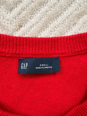 Gap Red Cashsoft Cardigan thumbnail 9