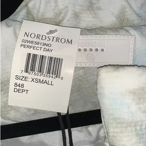 NWT Blank‎ NYC The Perfect Day Watercolor Wrap Puffer Jacket thumbnail 9