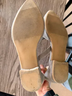 Restricted Shoes Flats Pointed Toe Grey thumbnail 3