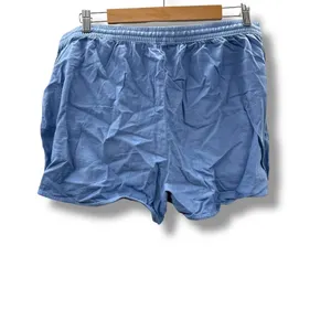 Banana Republic Factory Blue Linen Shorts Large Summer Casual‎ Lightweight thumbnail 2