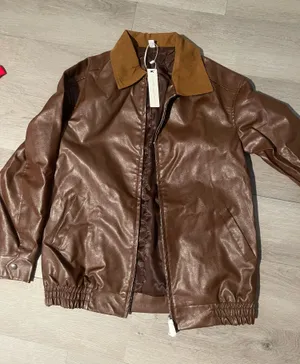 Leather jacket Brown Size XS thumbnail 1