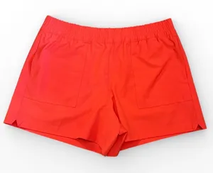 Faherty Shorts Red Orange Athletic‎ Running Training Pockets Comfy 3" Size Large thumbnail 1