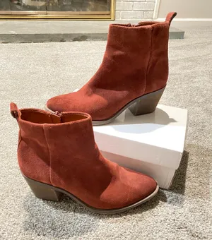 Lucky Brand Leather Booties thumbnail 1