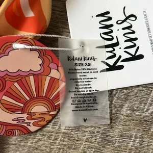 NWT Kulani Kinis Orange Bikini Top Size XS thumbnail 4
