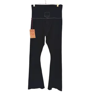 NWT True Religion Eva Pant Black Athletic Hook Up Flare Leggings Size Large thumbnail 2