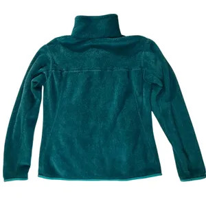 Patagonia‎ Re Tool Snap T Fleece Women M Green Blue Polartec Pullover thumbnail 5