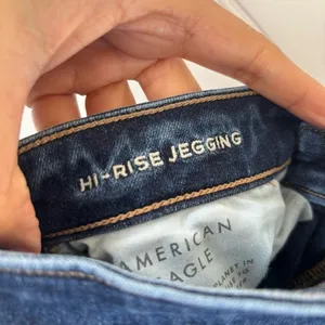 American Eagle hi rise‎ jeggings Size 8 thumbnail 6