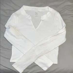 PacSun White Long Sleeve Tee thumbnail 1