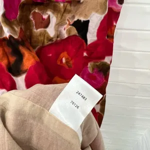 ANN Taylor Loft floral watercolor dress thumbnail 8