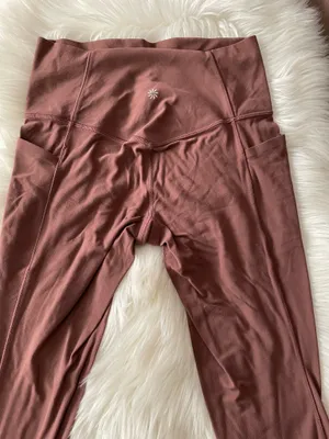 Athleta Women's Brown Athletic Leggings with Pockets thumbnail 4