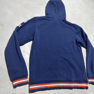 Nike Illinois Fighting Illini Hoodie SZ Medium Logo Swoosh U Of I Blue Orange thumbnail 7