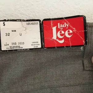 NWT rare vintage 1960/1970 Lady Lee western wide leg jeans‎ thumbnail 6