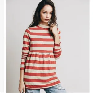 We the free mod‎ about it striped tunic xs thumbnail 3