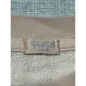 John Galt New York Graphic Oversized Sweatshirt Crewneck Large L Distressed thumbnail 3