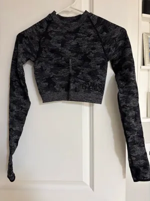 Gymshark Top Long Sleeve Crop Seamless thumbnail 1