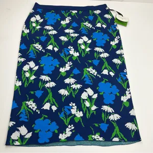 Kate Spade New York x Target Women's Mixed Floral Sweater Midi Skirt Size XL NEW thumbnail 1