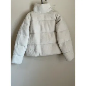 Lululemon Wunder Puff Down Coat 2025 Women 4 White Fleece Quilted Puffer thumbnail 4