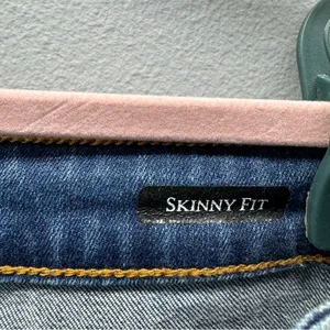 9/29 Judy Blue‎ Jeans Ripped Denim Skinny High Waisted Medium Blue JB82147MD thumbnail 5