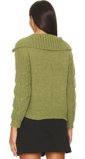 HEARTLOOM Rylen Sweater in Moss thumbnail 2