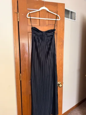 Lulus Maxi Strapless Dress Black thumbnail 2