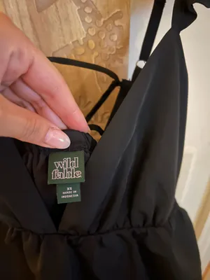 Black dress Size XS thumbnail 4