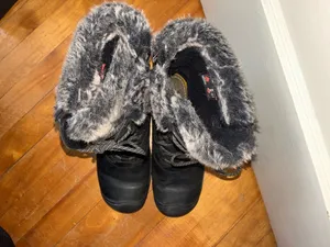 Keen Women's 10 Hoodoo III Waterproof Insulated Leather Boots Faux Fur thumbnail 5