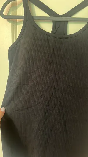 Black Lululemon Ebb To Street Tank thumbnail 3