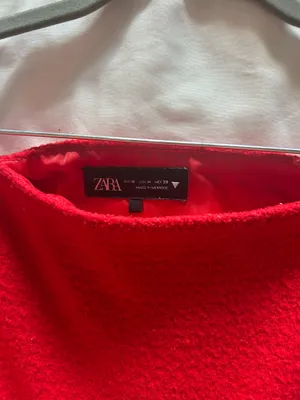 ZARA Red Skirt thumbnail 2