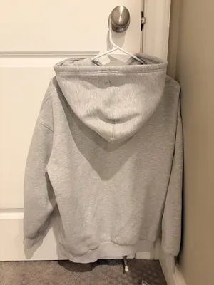 Trendy Queen Hoodie Grey Gray Size M thumbnail 2