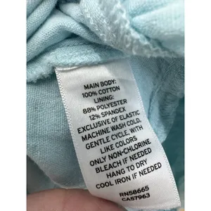 BP Light Blue Gauzey Smocked Cotton Dress Size Large thumbnail 7