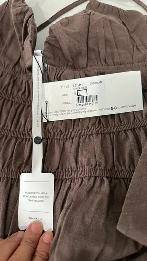 Revolve Tahlia Dress SNDYS Brown thumbnail 12