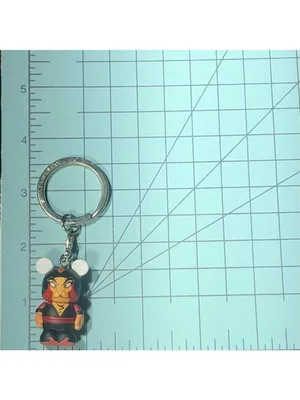 Disney Vinylmation Aladdin Keychain Jafar Villain Black Red fan's collectible OS thumbnail 4