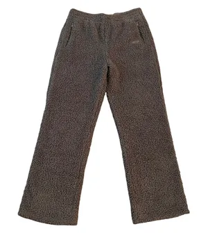 New SKIMS Cozy Knit Wide Leg Pant Amethyst teddy Lounge Womens L thumbnail 1