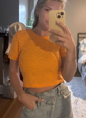 Zara knit top thumbnail 1