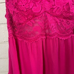 Torrid Babydoll Georgette Lace Trim Cami size 1 thumbnail 6