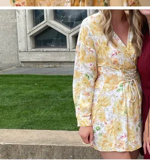 ZARA Floral Dress thumbnail 8