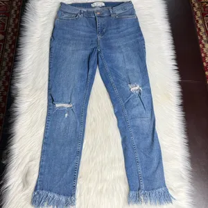 Free People Great Heights High Rise Frayed Skinny Jeans thumbnail 2