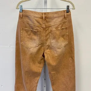 Vervet Kiss Of California Super High Rise 90's Vintage‎ Crop Flare Jeans W27 Tan thumbnail 8