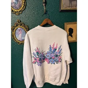 Vintage South Dakota AOP Flower Crewneck Size Large thumbnail 4
