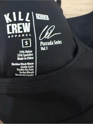 Kill Crew Black Sports Bra thumbnail 3